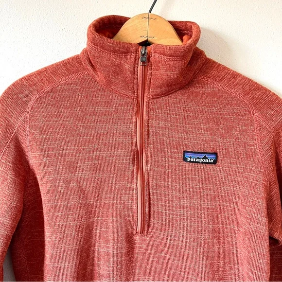 Patagonia Better Sweater 1/4-Zip Fleece in Pimento Red - Picture 5 of 13
